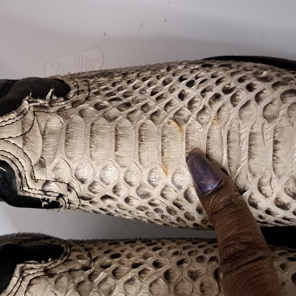 Python Skin Boots - Picture 8 of 8